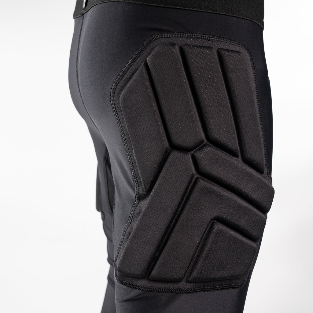 One Glove Junior Power Armour Trousers Juniori Maalivahdin suojahousut Sivusta Lähikuva
