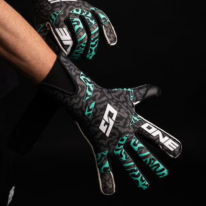 One Glove Mentality Monster GRV Maalivahdin hanskat Musta