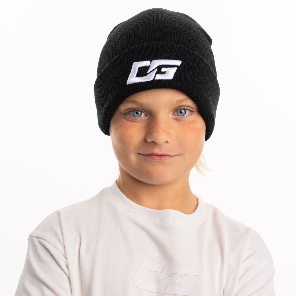 One Glove Goalkeeper Black Beanie Musta Pipo Lapsille Junioreille Maalivahdin varusteet