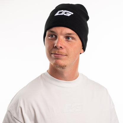 One Glove Goalkeeper Black Beanie Musta Pipo Edestä Maalivahdin varusteet