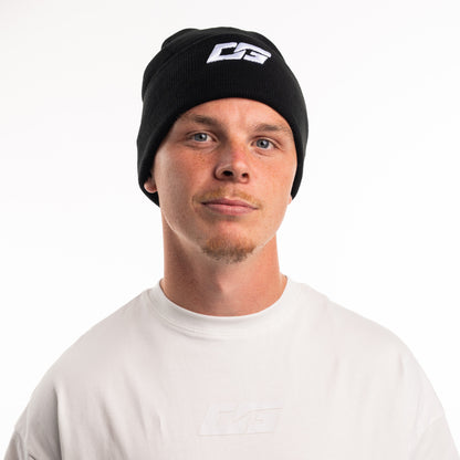 One Glove Goalkeeper Black Beanie Musta Pipo Edestä Maalivahdin varusteet