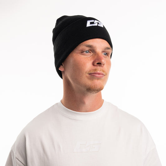 One Glove Goalkeeper Black Beanie Musta Pipo Sivusta Maalivahdin varusteet
