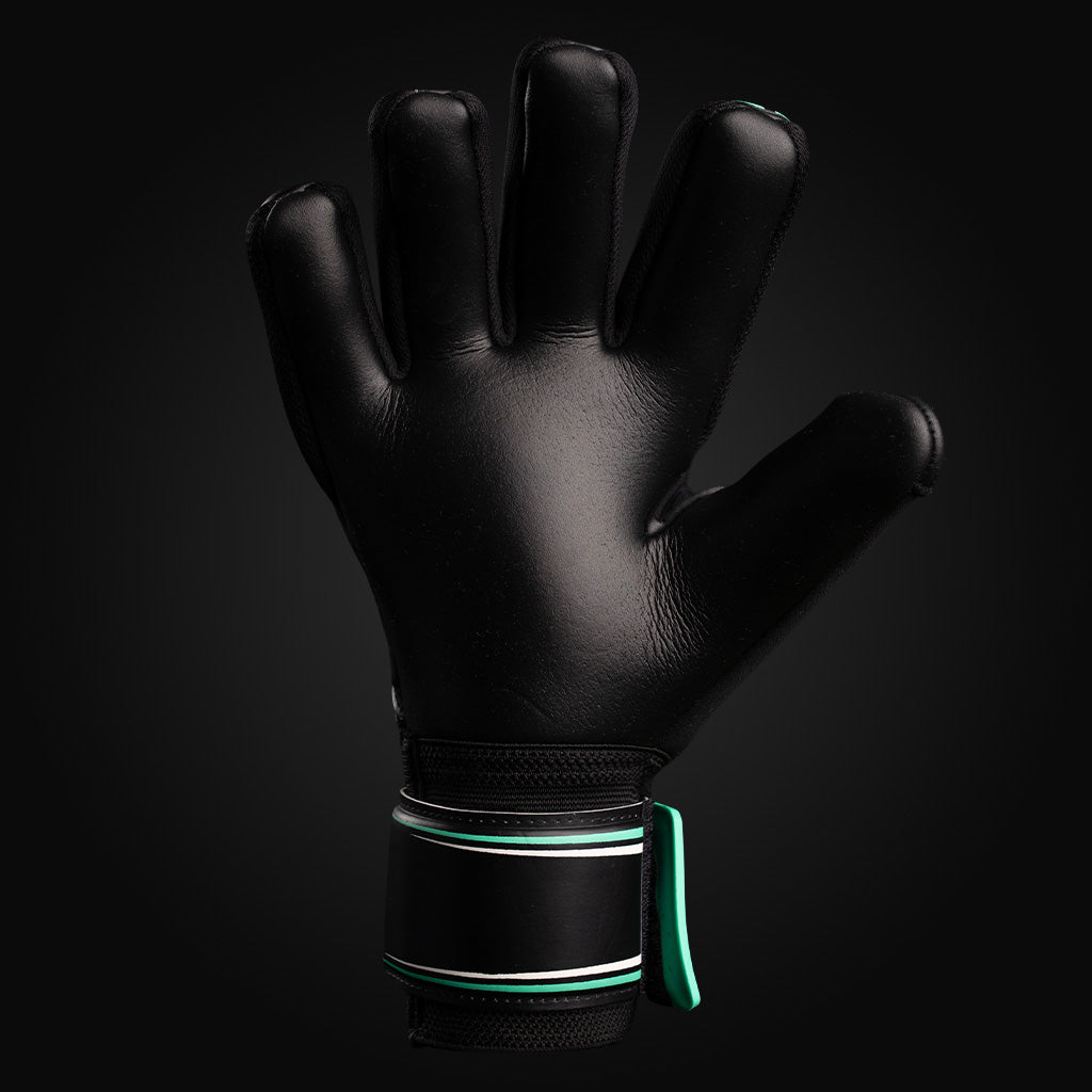 One Glove NXT Advance Mentality Monster Fingersave musta vihreä maalivahdin hanskat