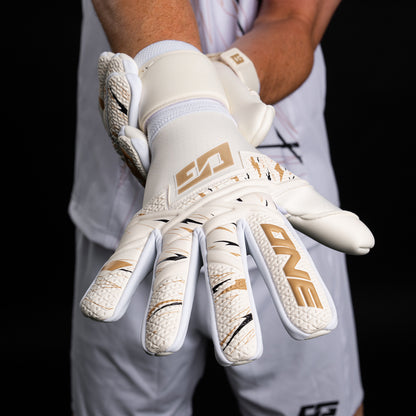 One Glove Junior LTX Advance Siege Valkoinen Etupuoli