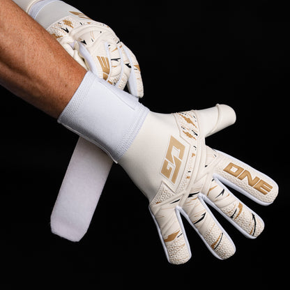 One Glove Junior LTX Advance Siege Valkoinen Etupuoli Strap Hihna