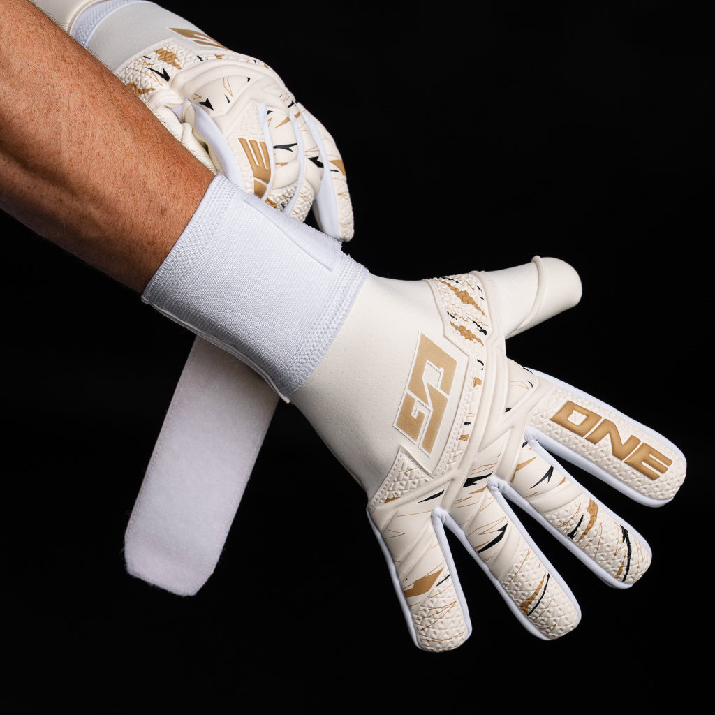 One Glove LTX Advance Siege Maalivahdin hanskat Latex Strap Täyslateksinen remmi